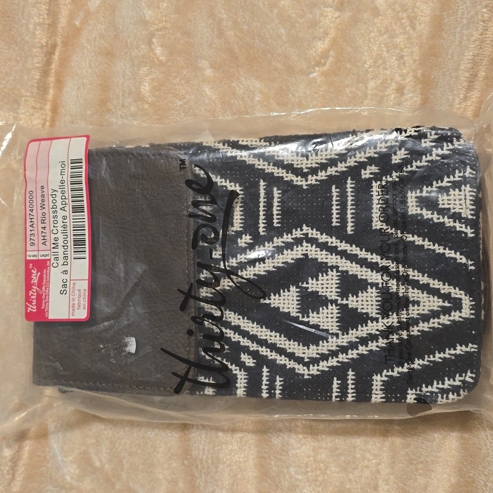 Thirty-One Rio Weave Crossbody New